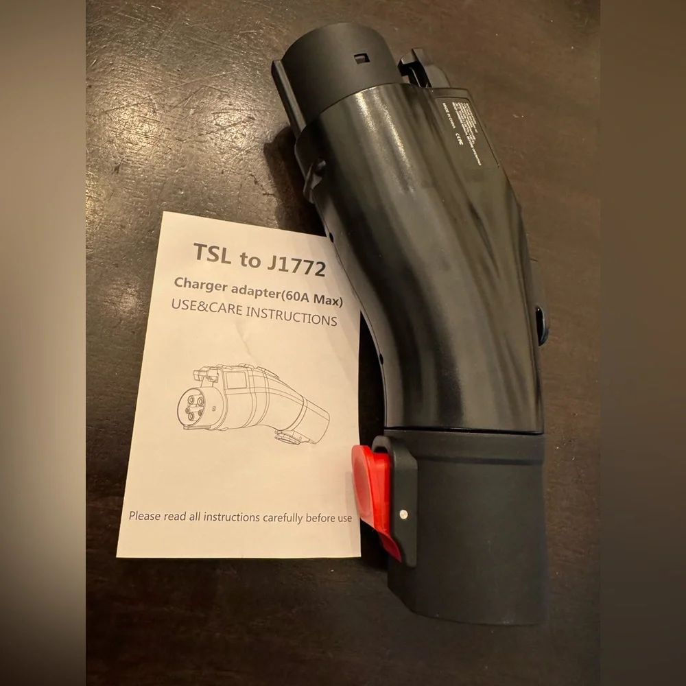 Tesla to J1772 Electric Vehicles Charging Adapter – 60 Amp High Power Converter